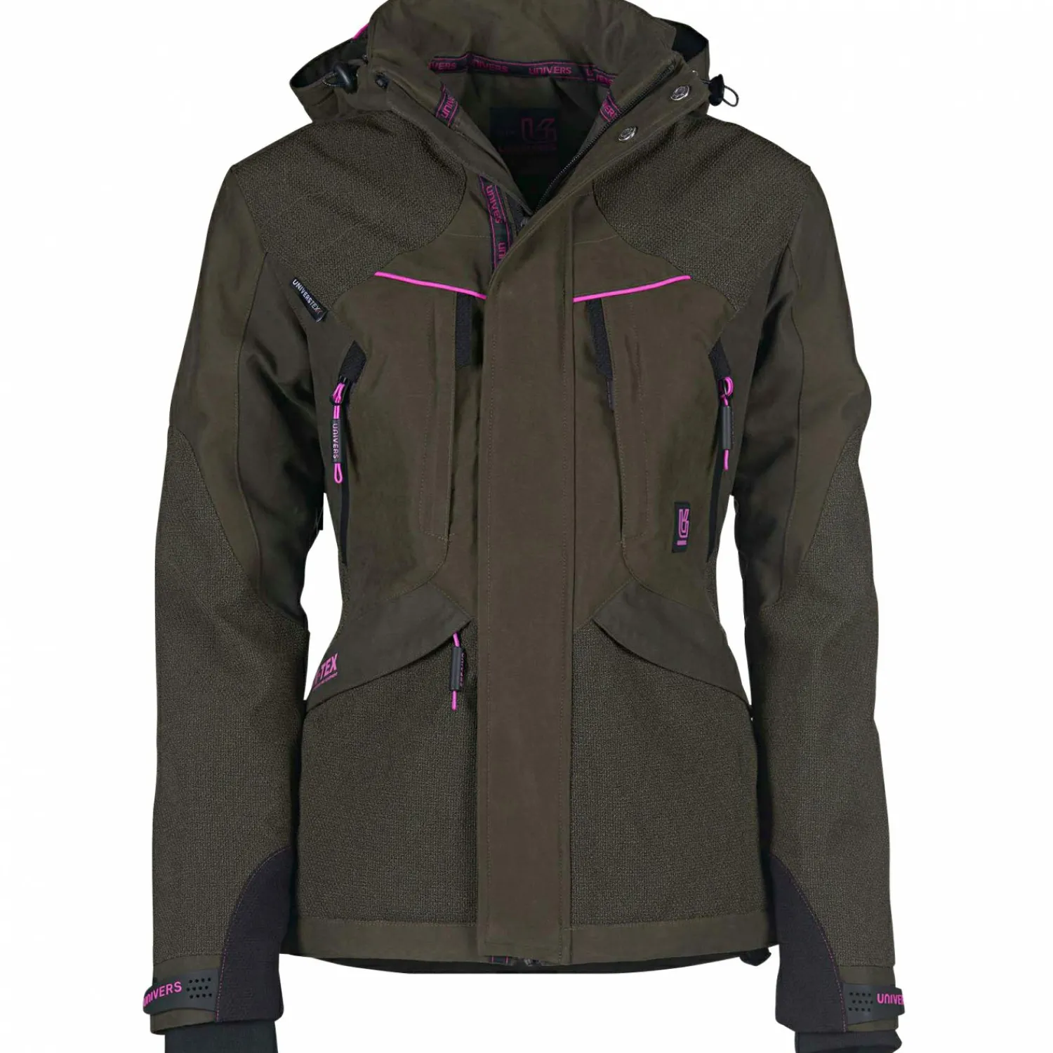 New Misurina U-Tex Hunting Jacket Damen (Oliv ) Damen Damen Angeljacken & -Westen