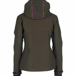 New Misurina U-Tex Hunting Jacket Damen (Oliv ) Damen Damen Angeljacken & -Westen
