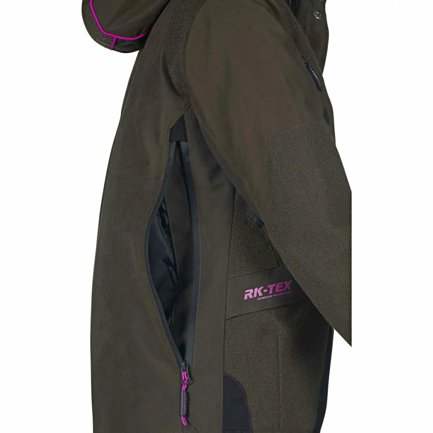 New Misurina U-Tex Hunting Jacket Damen (Oliv ) Damen Damen Angeljacken & -Westen