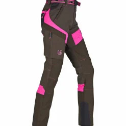 Univers Poggibonsi Hunting Trousers Damen (Oliv/Pink)<Damen Damen Angelhosen