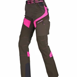 Univers Poggibonsi Hunting Trousers Damen (Oliv/Pink)<Damen Damen Angelhosen