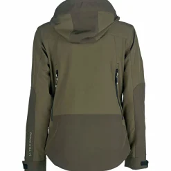 Univers Predazzo Softshell U-Tex Hunting Jacket Damen (Oliv)<Damen Damen Angeljacken & -Westen