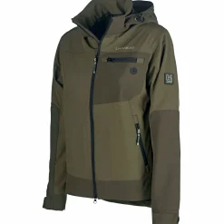 Univers Predazzo Softshell U-Tex Hunting Jacket Damen (Oliv)<Damen Damen Angeljacken & -Westen