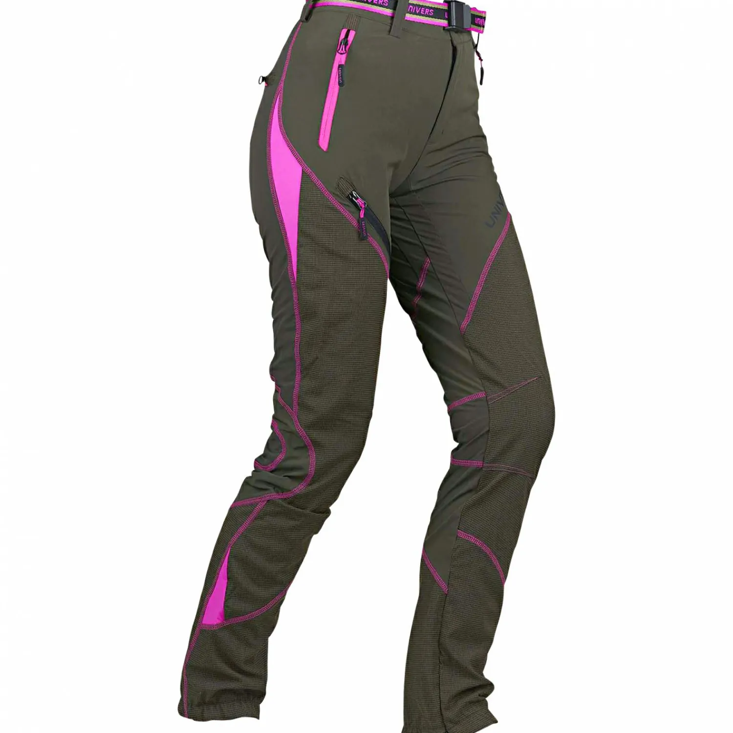 Salo Hunting Trousers Damen (Oliv/Pink) Damen Damen Angelhosen