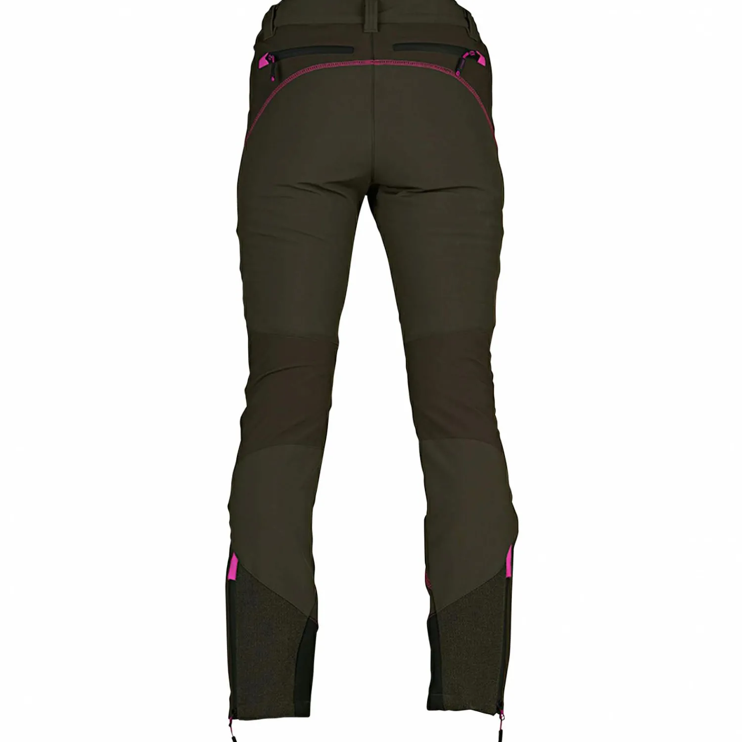 Univers San Gottardo U-Tex Hunting Trousers Damen (Oliv/Pink)<Damen Damen Angelhosen