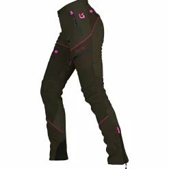 Univers San Gottardo U-Tex Hunting Trousers Damen (Oliv/Pink)<Damen Damen Angelhosen