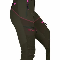 Univers San Gottardo U-Tex Hunting Trousers Damen (Oliv/Pink)<Damen Damen Angelhosen