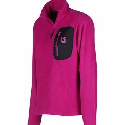 Univers Spinale Fleece Mock-Neck Damen (Pink/Schwarz)<Damen Damen Angeljacken & -Westen