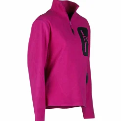 Univers Spinale Fleece Mock-Neck Damen (Pink/Schwarz)<Damen Damen Angeljacken & -Westen