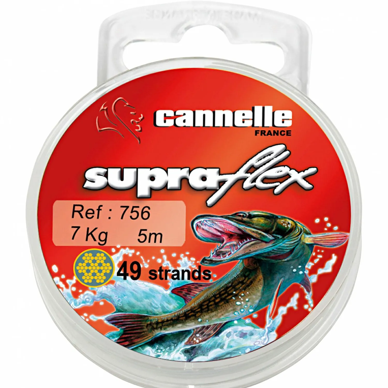 VMC Supraflex C756 (5 m)< Angelvorfächer & Beifänger|Raubfischangeln-Zubehör