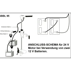 New Advance SBBL Elektromotor Angelboote ·Angelboot-Zubehör