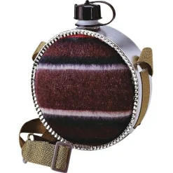 Western-Feldflasche (Volumen ca.: 2 l.)< Campinggeschirr, Campingbesteck & Campingtöpfe
