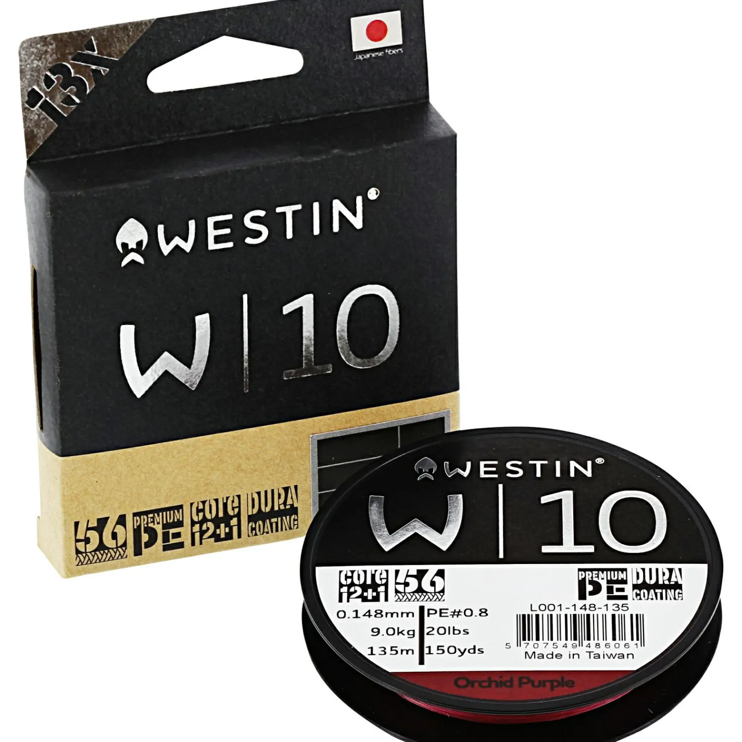 Westin Angelschnur W10 (13 Braid)< Geflochtene Schnüre
