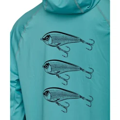 Westin Bay Upf Hoodie Unisex (Sea Breeze)< Angelpullover & -Strickjacken