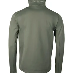 Westin Energy Midlayer 1/2 Zip Herren (Dark Sage)< Angelpullover & -Strickjacken
