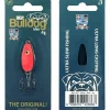 Westin Forellenköder Bulldog Mini (Black/Red)< Blinker|Raubfischangeln Kunstköder