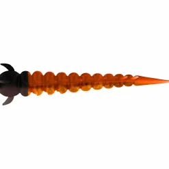 Outlet Greedy Worm (Orange/Black) Gummiköder ·Gummimaden & Gummiwürmer