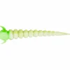 Hot Greedy Worm (White/Chartreuse) Gummiköder ·Gummimaden & Gummiwürmer