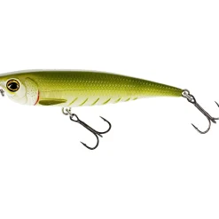 Hardbait Spot-On Top Walker (Green Minnow) Wobbler