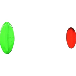 Inlineköder Præsten Mikro (Green/Orange) Forellenangeln-Zubehör|Trout Spoons
