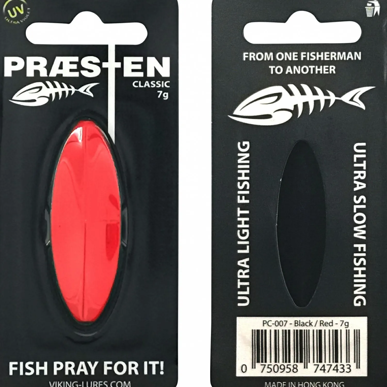Online Inlineköder Præsten Classic (Black/Red) Blinker