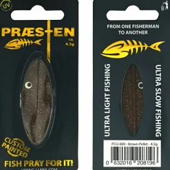 Outlet Inlineköder Præsten UL (Brown Pellet) Forellenangeln-Zubehör|Trout Spoons