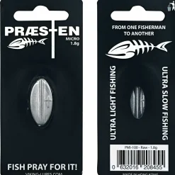 Discount Inlineköder Præsten Mikro (Raw) Forellenangeln-Zubehör|Trout Spoons