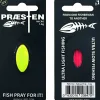 Sale Inlineköder Præsten Mikro (Yellow/Pink) Forellenangeln-Zubehör|Trout Spoons