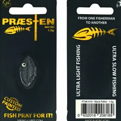 Clearance Inlineköder Præsten Mikro (Black Pellet) Forellenangeln-Zubehör|Trout Spoons