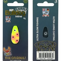 Westin Kunstköder Bulldog Inline (Black Yellow Clown)< Blinker|Raubfischangeln Kunstköder
