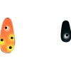 Hot Kunstköder Bulldog Inline (Black Orange Clown) Blinker|Raubfischangeln Kunstköder