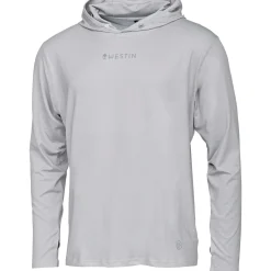 Westin Ledge Upf Hoodie Herren (Mist Grey)< Angelpullover & -Strickjacken
