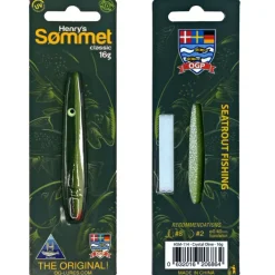 Clearance Meerforellen-Köder Henry´s Sømmet (Crystal Olive) Meeresköder ·Meerforellenblinker|Meeresköder