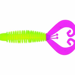 Westin Ringcraw (Chartreuse/Pink)< Gummiköder ·Twister