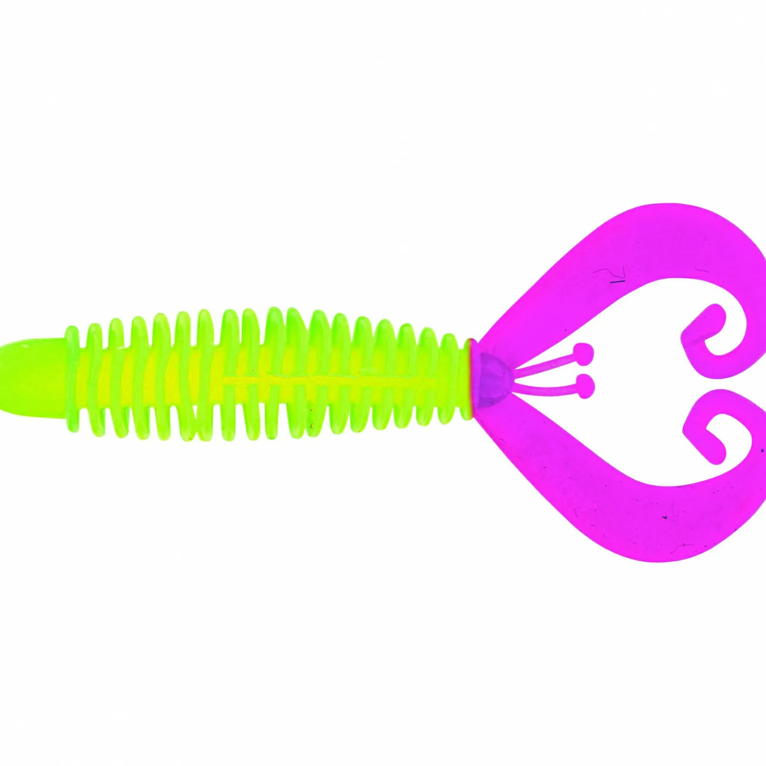 Westin Ringcraw (Chartreuse/Pink)< Gummiköder ·Twister