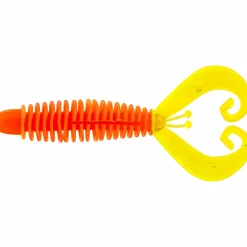 Hot Ringcraw (Orange/Yellow) Gummiköder ·Twister