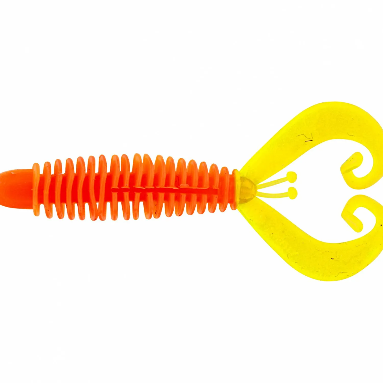 Hot Ringcraw (Orange/Yellow) Gummiköder ·Twister
