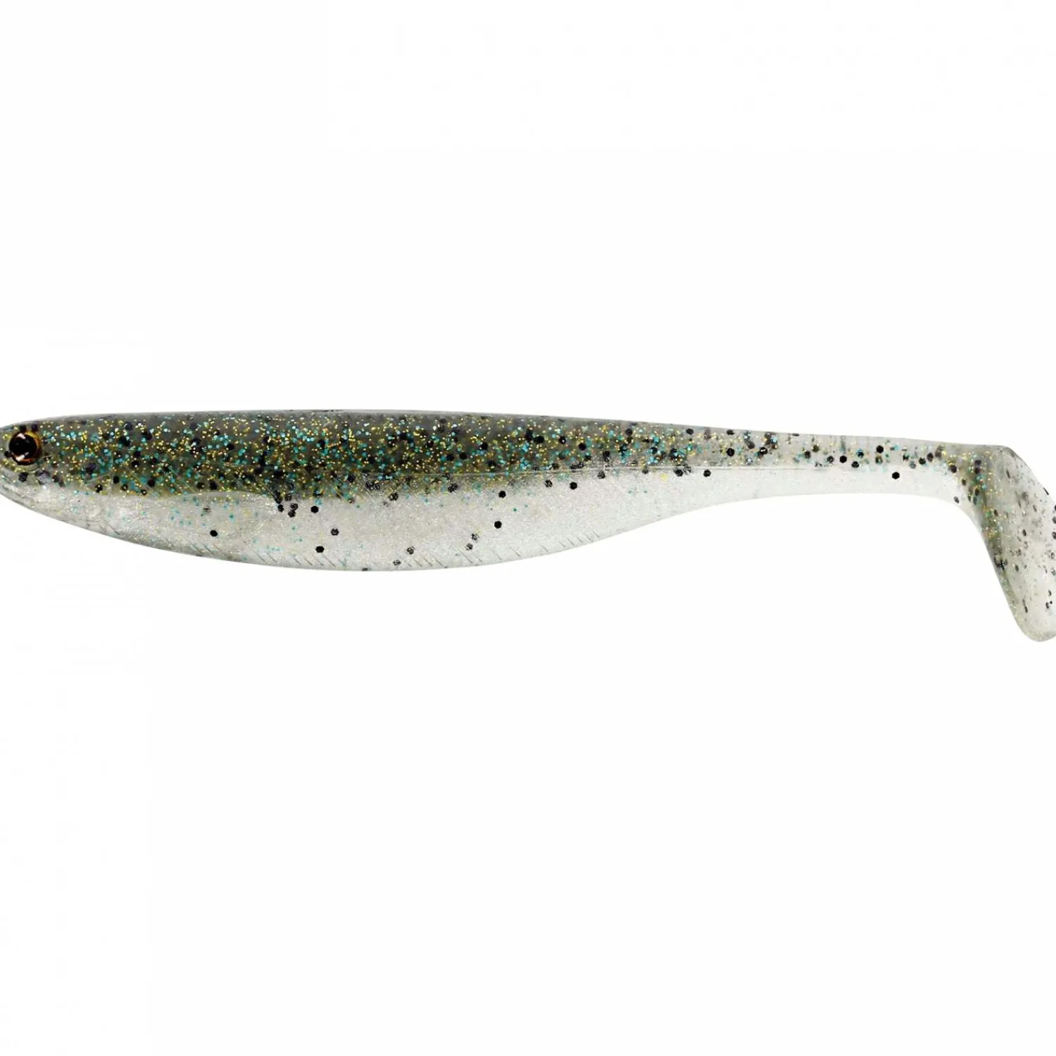 Best Softlure Shadteez Slim (Sparkling Green) Gummiköder ·Lose Gummifische