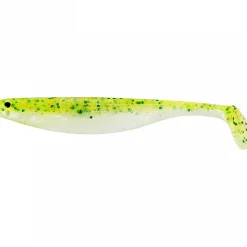 Discount Softlure Shadteez Slim (Sparkling Chartreuse) Gummiköder ·Lose Gummifische