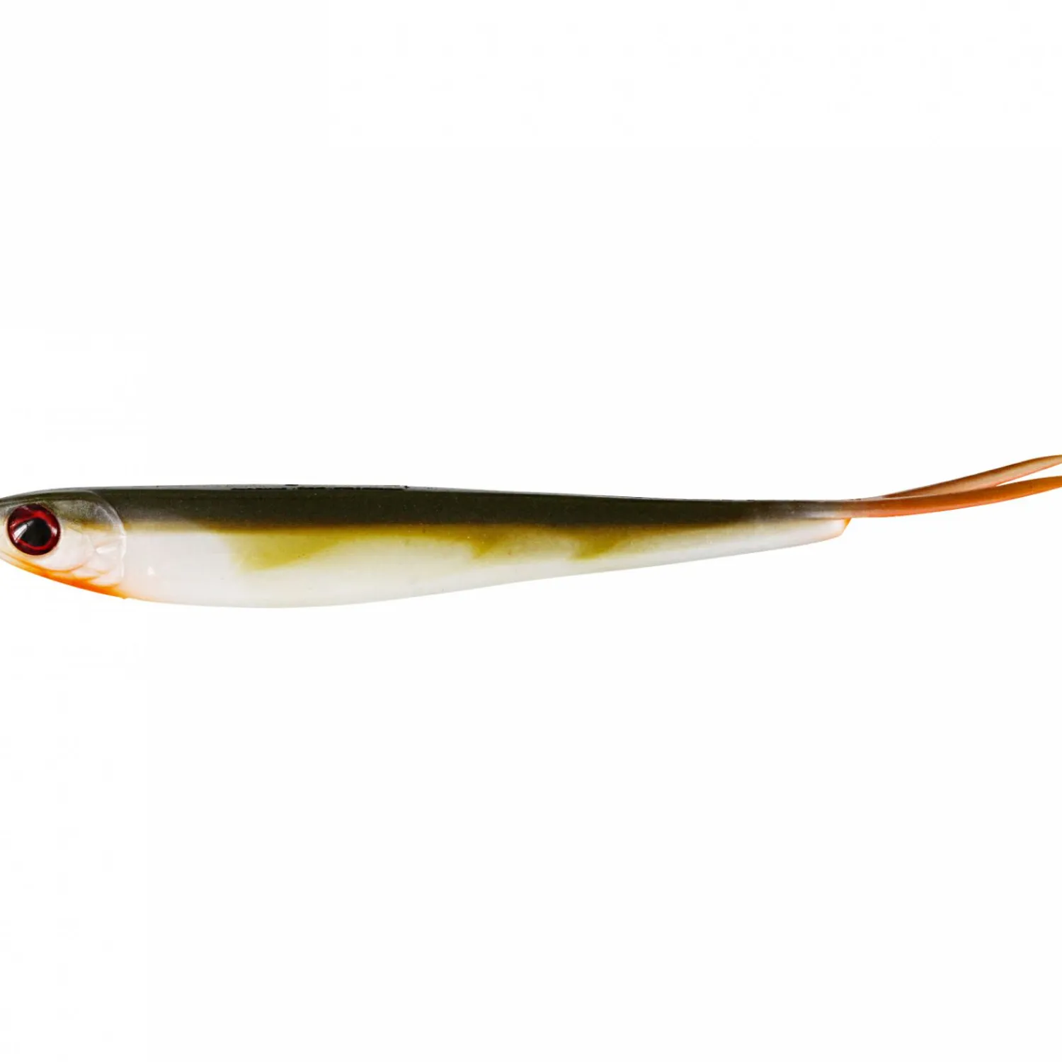 Best Twinteez V2 V-Tail (Bass Orange) Gummiköder ·Gummifische & Shads