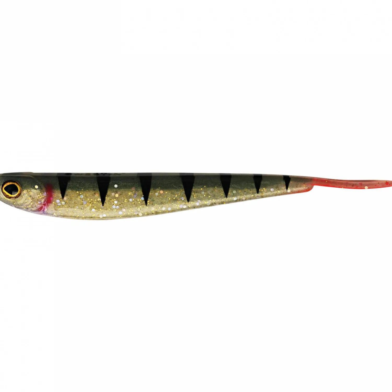 Twinteez V2 V-Tail (T Gold Perch) Gummiköder ·Gummifische & Shads|Raubfischangeln Kunstköder