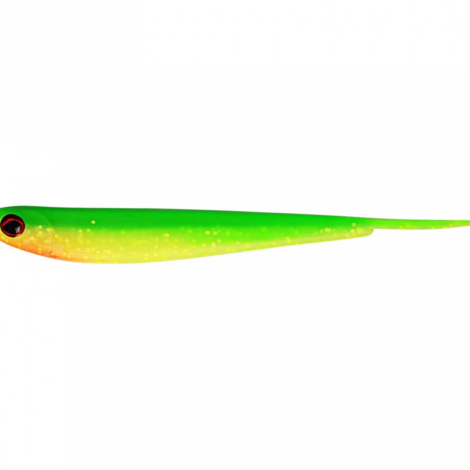 Hot Twinteez V2 V-Tail (UV Slime) Gummiköder ·Gummifische & Shads