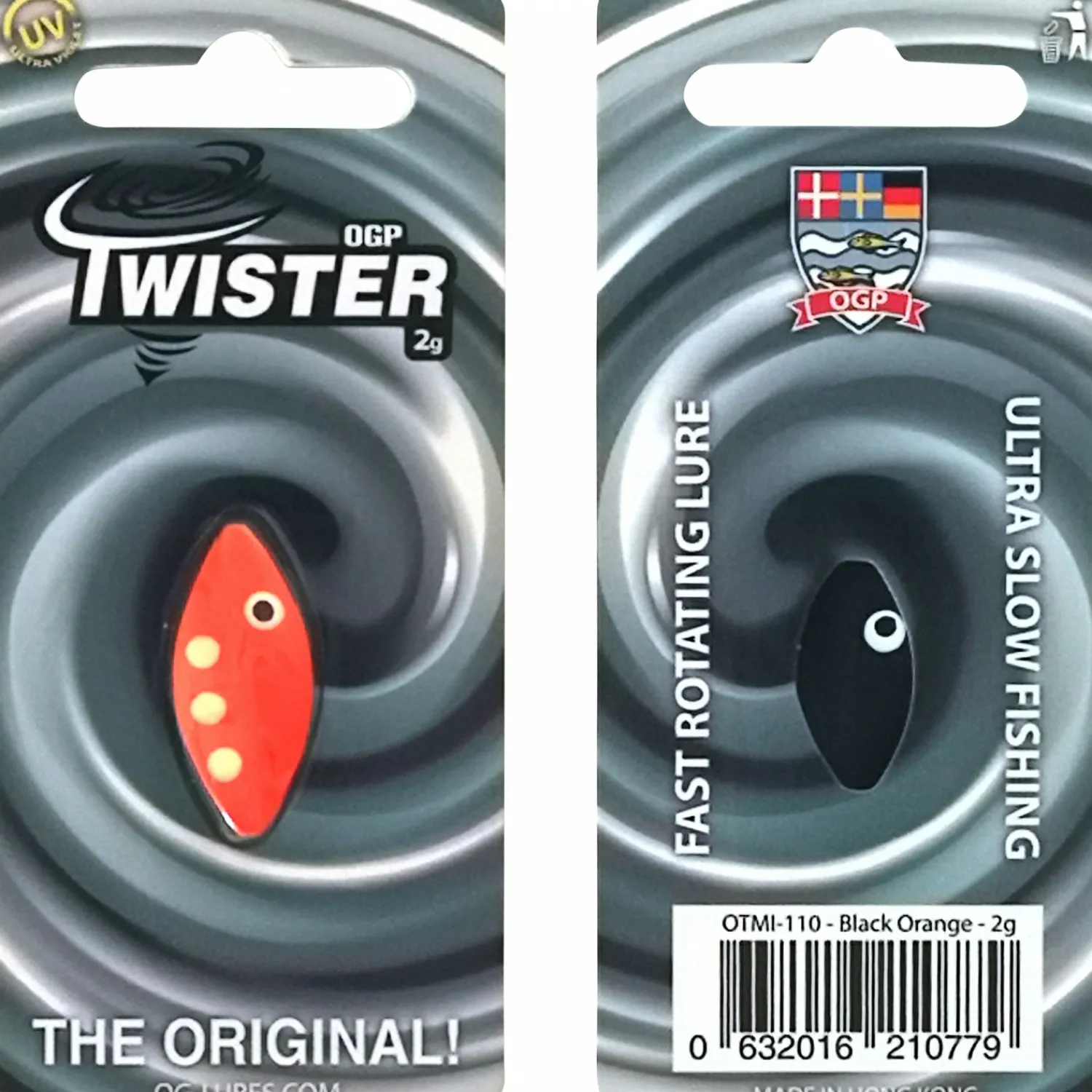 Clearance Twister (Black Orange) Trout Spoons|Trout Spoons