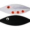Westin Twister (Black White Glow)< Trout Spoons|Trout Spoons