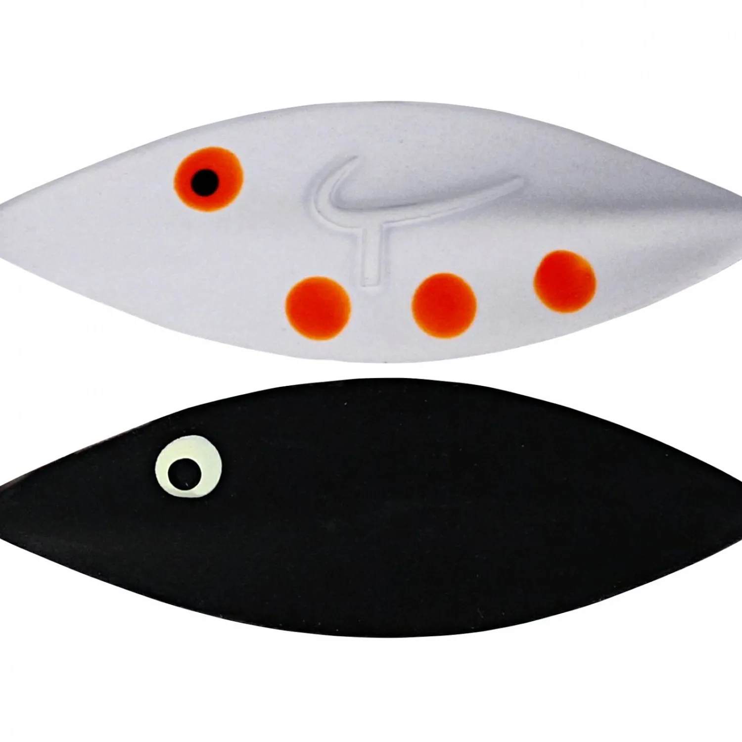 Westin Twister (Black White Glow)< Trout Spoons|Trout Spoons