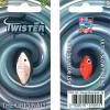 New Twister (Orange White Glow Splat) Trout Spoons|Trout Spoons