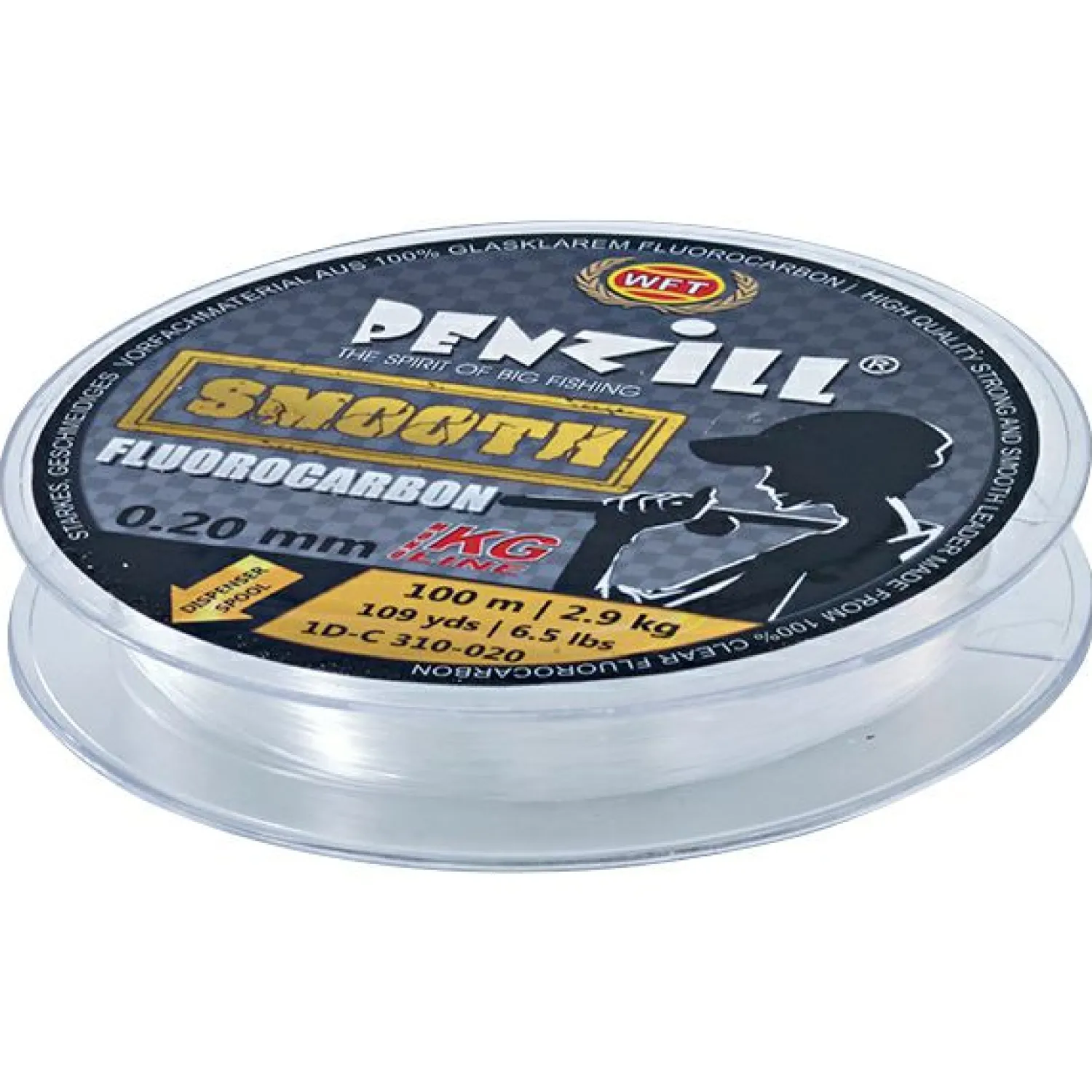 Outlet Angelschnur Strong Fluorcarbon (klar, 200 m) Fluorocarbon-Schnüre