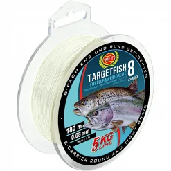 Sale Angelschnur Target Fish 8 Forelle/Meerforelle (semi-transparent) Raubfischschnüre|Raubfischschnüre