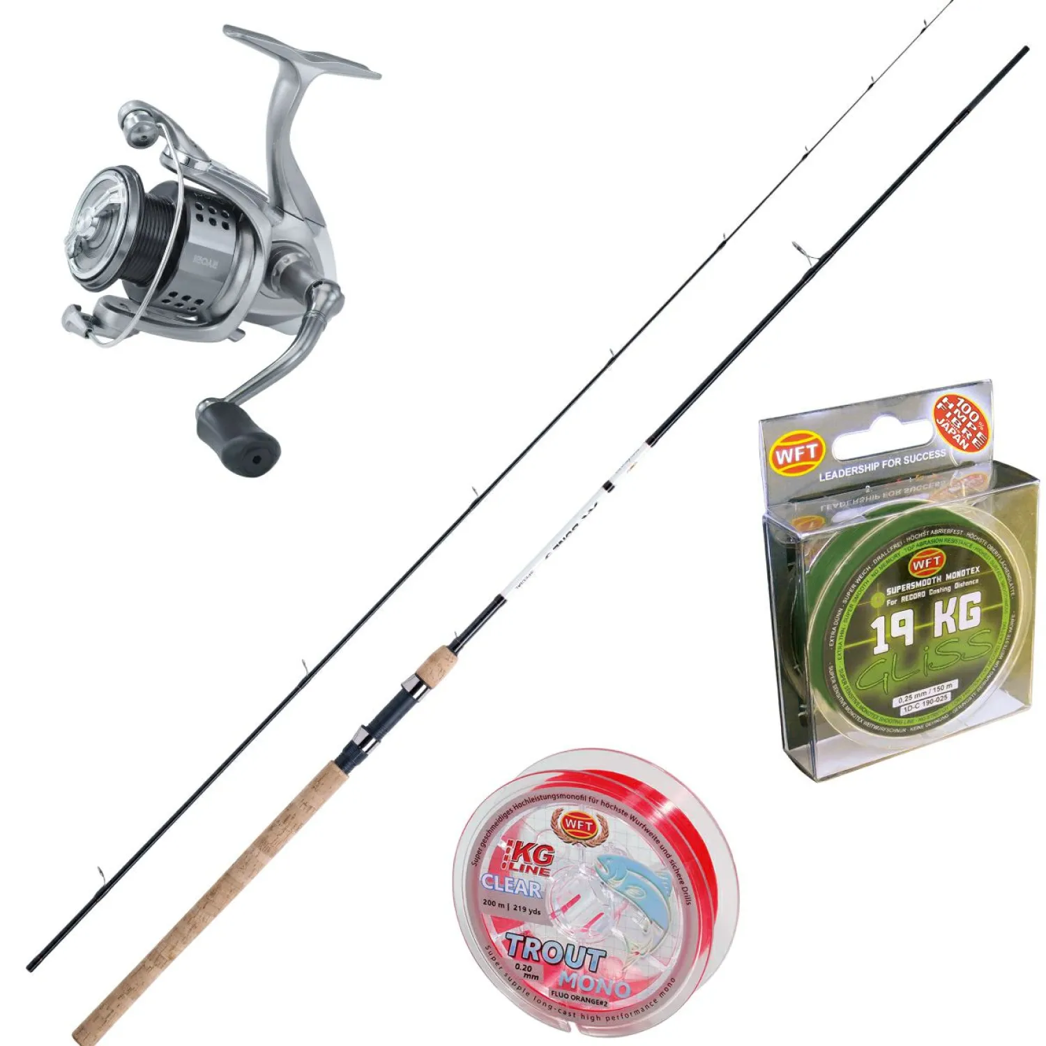 WFT Forellen Combo< Raubfisch-Angelsets|Raubfisch-Angelsets