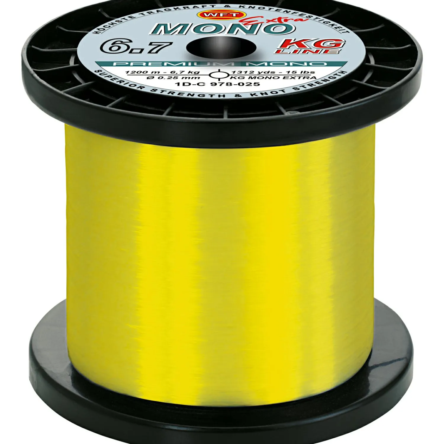WFT KG Mono Extra Neon (gelb)< Monofile Schnüre